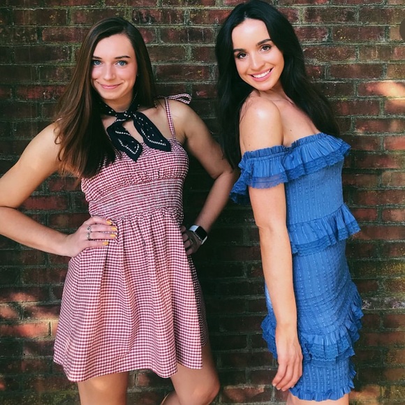 Tularosa Teri Dress in Horizon Blue - Picture 3 of 4